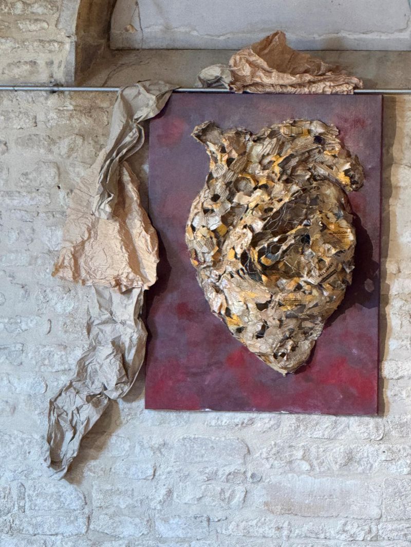 Echoes of the heart - a Sculpture & Installation by GRILLET stéphanie