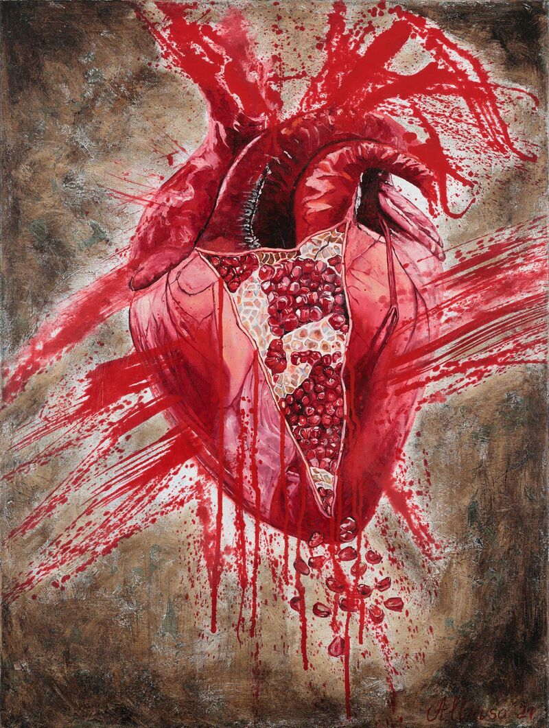 Grains of love - a Paintings by ALLAISA