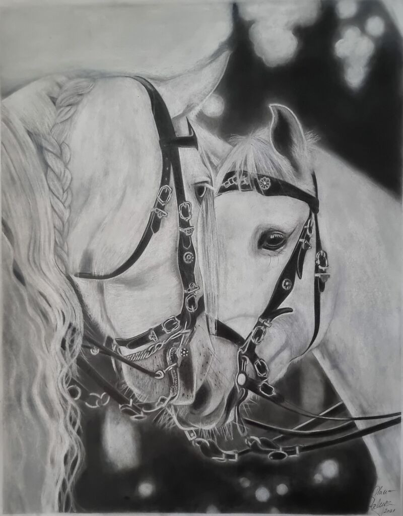 HORSE LOVE - a Paint by IVANA RAHIJA