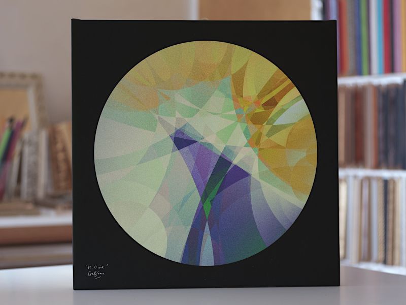 K Disk - a Digital Graphics and Cartoon by Graeme Boore