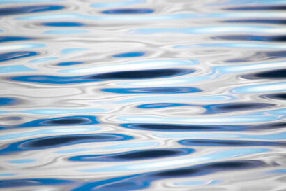 The winter surface of the water. - a Photographic Art Artowrk by Kenjiro Asaki