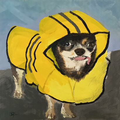 King Brownie - A Paint Artwork by Shayla Hufana