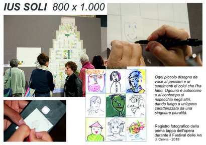Ius Soli 800 x 1000 - A Sculpture & Installation Artwork by Gruppo artistico 