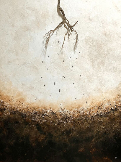 Lurra - a Paint Artowrk by Muriel Castro
