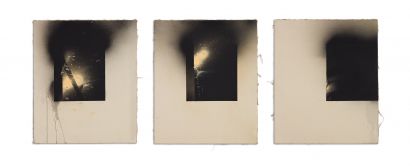 Buca / Mariupol / Charkov 2022 (triptych) - a Paint Artowrk by Milos Koptak