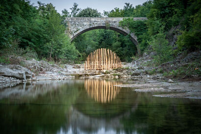 In-Between - a Land Art Artowrk by Jordi NN