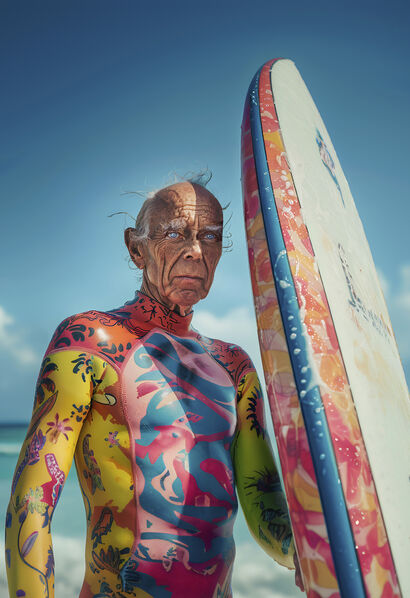 Second Skin - a Photographic Art Artowrk by Beate Walden