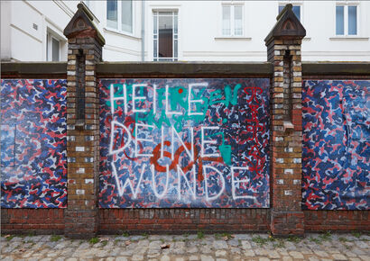 Heile Deine Wunde/Heal your wound - A Paint Artwork by Veronika Dräxler