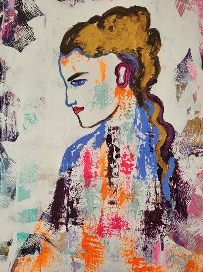 Testa di Sibilla - a Paint Artowrk by Annette  Murphy