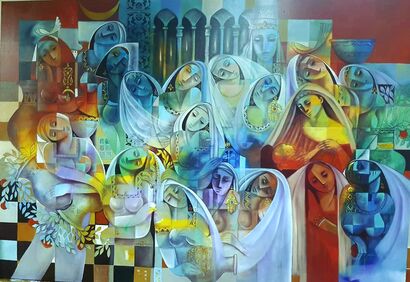 الحب و السلام و الاستقرار - a Art Design Artowrk by نزار. الحطاب