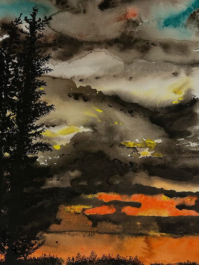 Echoes of Silence - a Paint Artowrk by victor edström