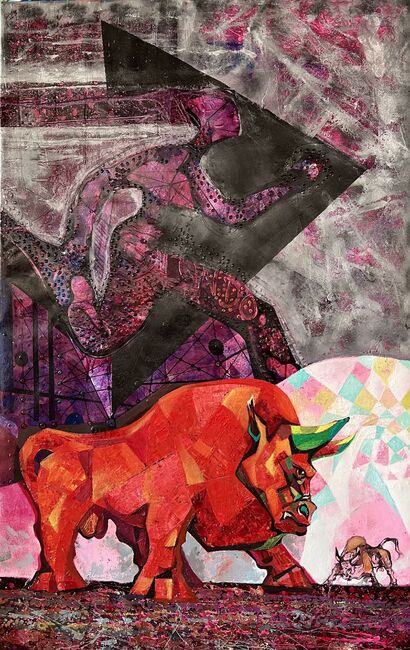 Clash of Spirit - a Paint Artowrk by Chadraa