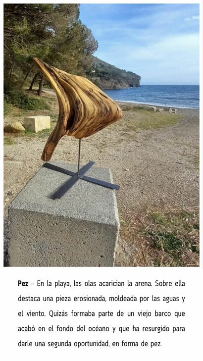 Pez - a Sculpture & Installation Artowrk by Gabriel Ramírez