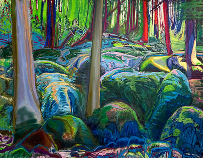Rock City Lights - a Paint Artowrk by Stefan Ullrich