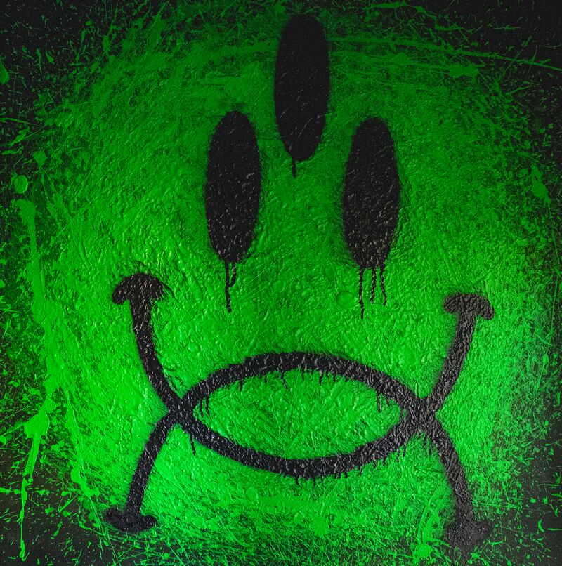 “A SICK SMILE” - SOME© - a Paint by $ØM€©