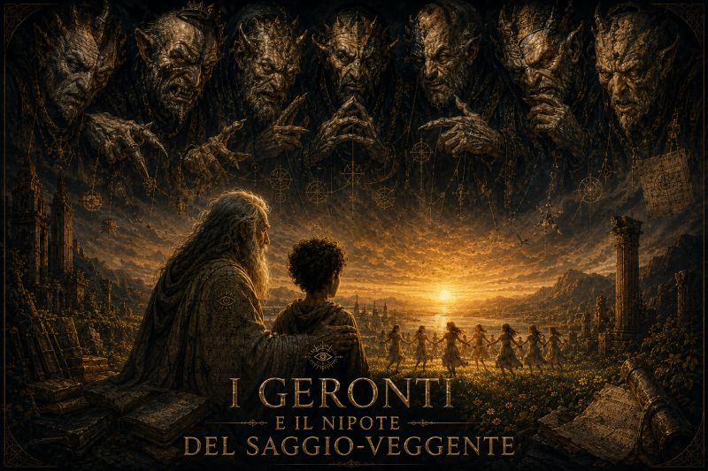 I Geronti e Il Nipote del Saggio-Veggente (Presentazione e tutti i detagli del progetto) - a Performance by Khiderotto Giacomo