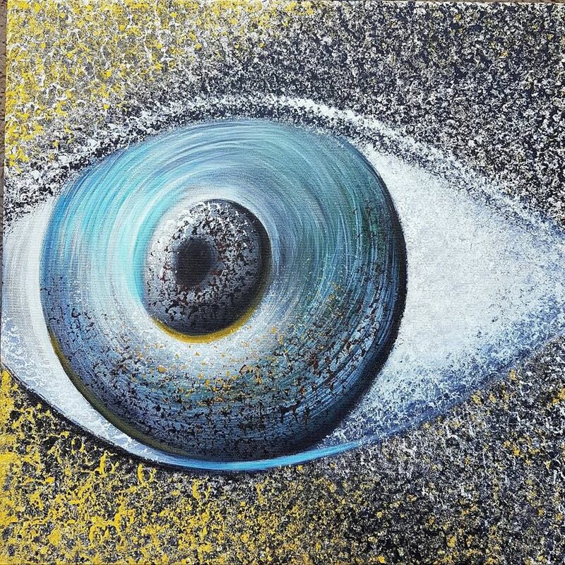 The Eye - a Paint by Cristiana Catuneanu