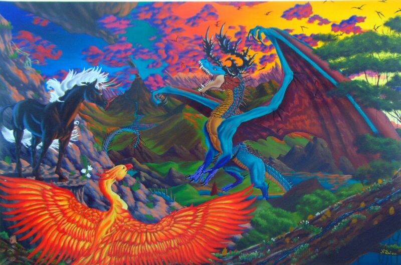 Il richiamo del drago - a Paint by Nik