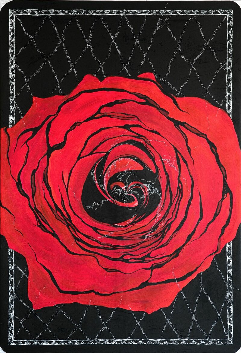 ...wheel of Fortune, dreaming Rose..... - a Paint by Zita Vilutyte