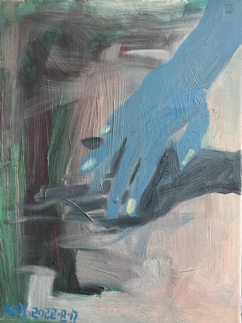 A hand of freedom  - a Paint by Kay