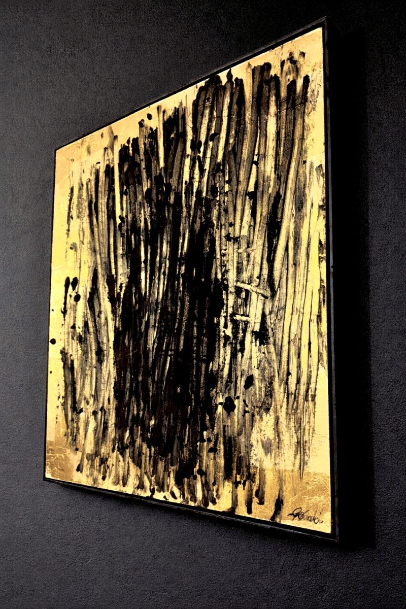 Golden Back  - a Paintings by Gianluca Amadori