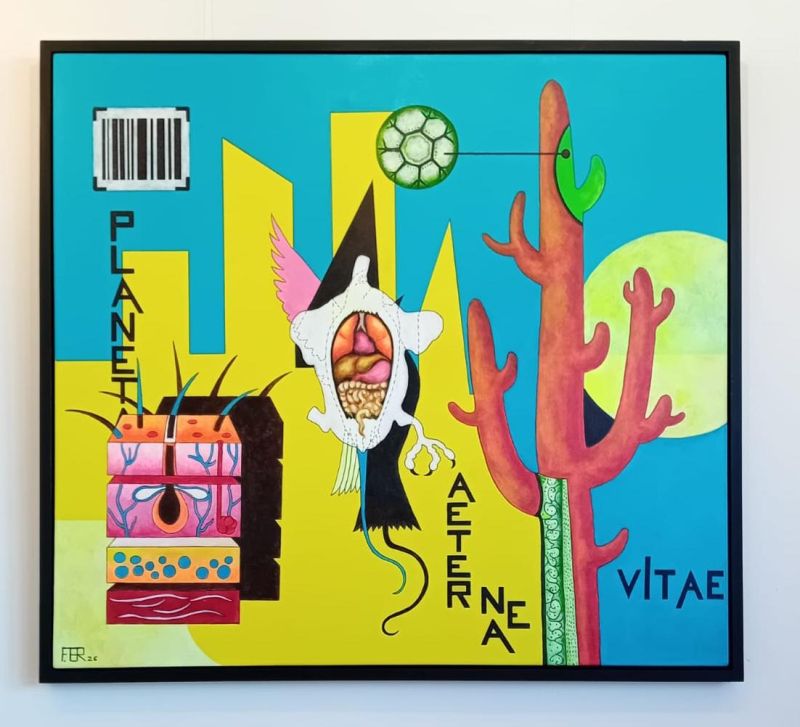 Planeta Aeternae Vitae - a Paintings by Francesco Brunelli -Rossini