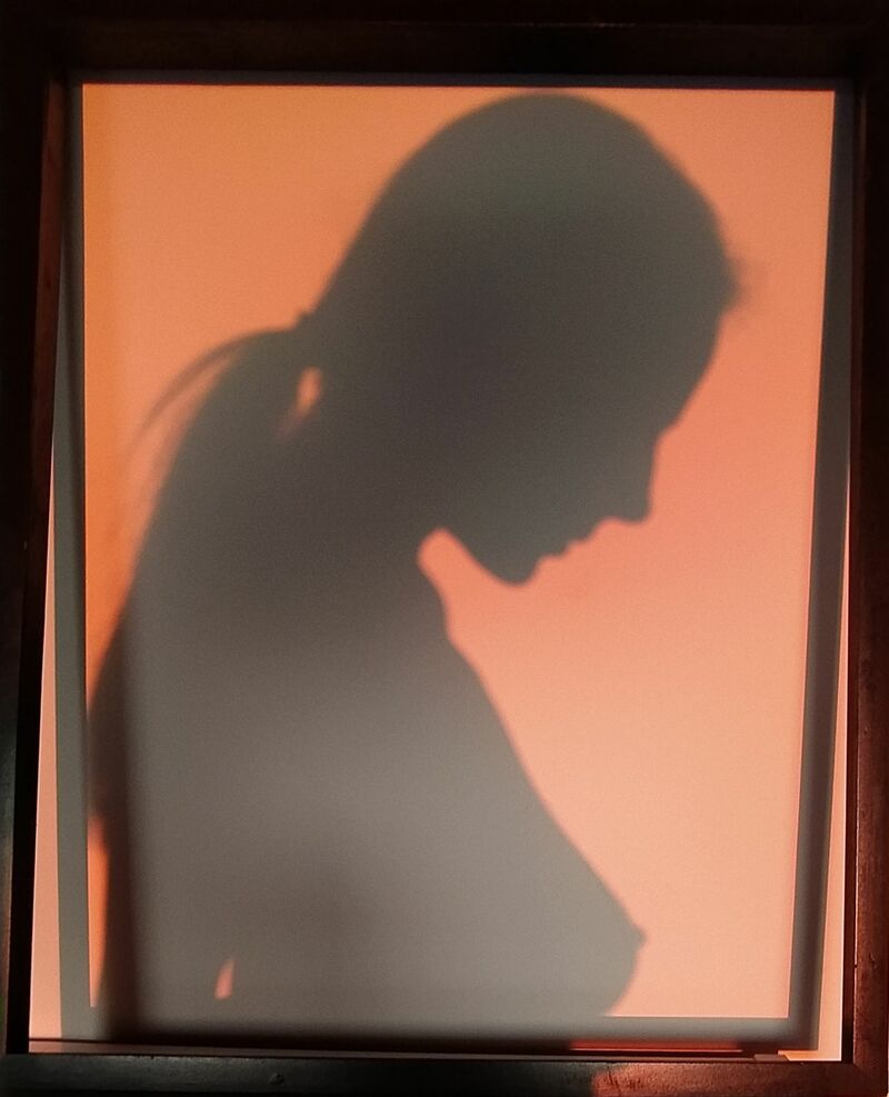 La mia ombra in cornice - a Photographic Art by rebecca bartolotti