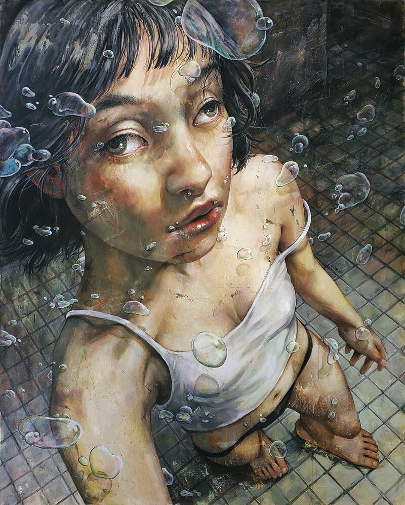 gravity - a Paint by Yuka Machida