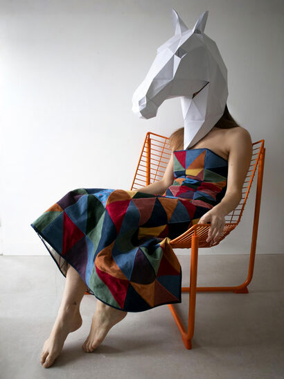 Arlecchino 01 - a Paint Artowrk by Giada Grasso
