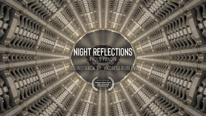Night Reflections - A Video Art Artwork by Paolo Pandin