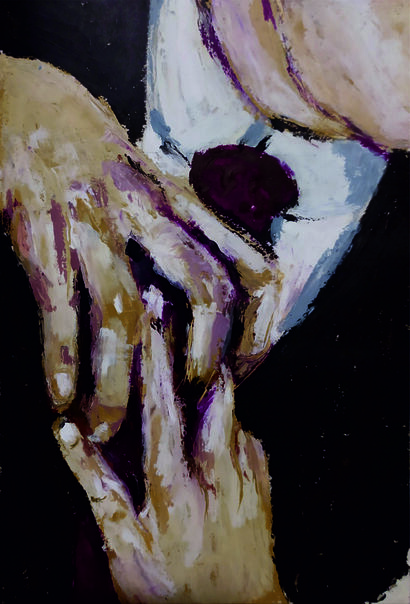 Egon Schiele - a Paint Artowrk by Morena Pes