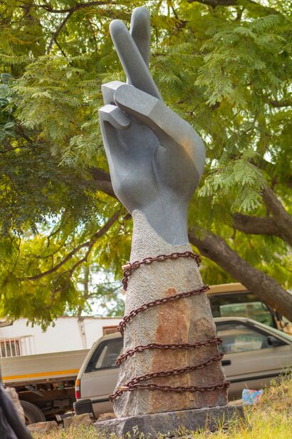 Tariro (Hope in Adversity) - A Sculpture & Installation Artwork by Shelton Mubayi