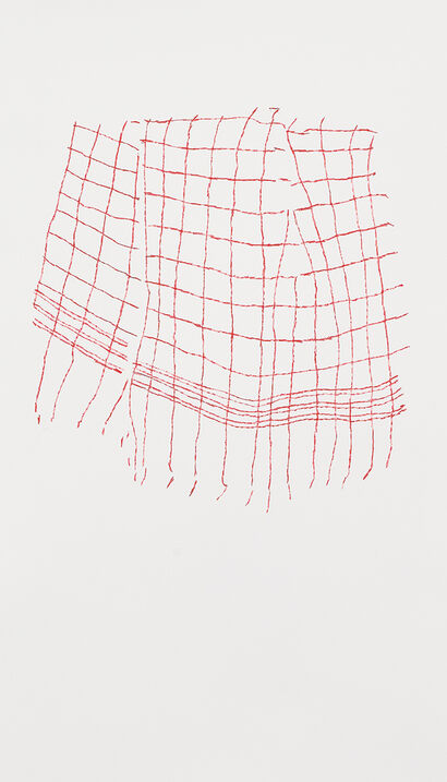 towel 03 - a Paint Artowrk by Bettina Erzgräber
