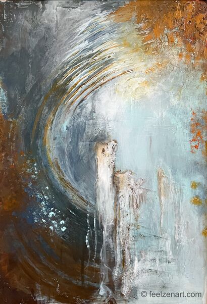 Respiro (Breath) - a Paint Artowrk by Eleonora  Zenzale 