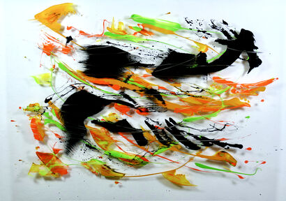 Flow - a Paint Artowrk by Johannes Hartmann