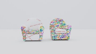 THE KINDNESS EASY CHAIR - a Art Design Artowrk by Dudi
