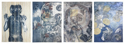 Body, Mind, Matter and Soul - a Art Design Artowrk by Janet Saunders