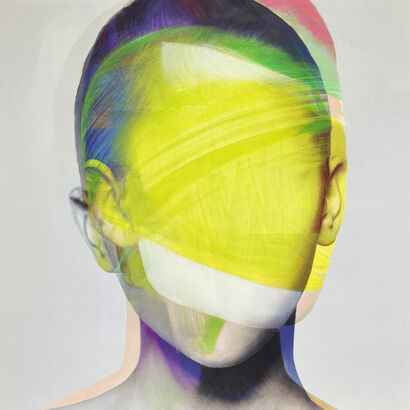 Mir steht der Kopf VIII - A Paint Artwork by Nae Zerka