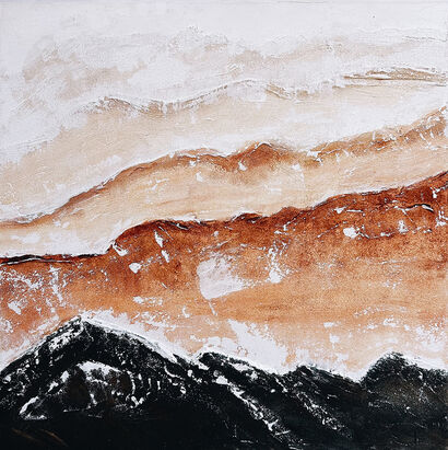 Silence of the Layer - a Paint Artowrk by Elena Gorn