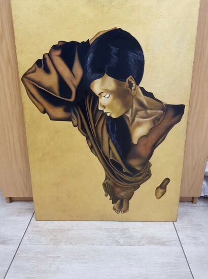 Mama Africa  - a Paint Artowrk by Xavier