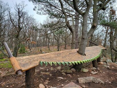 Tree-saw - A Sculpture & Installation Artwork by Hugyecsek Balázs