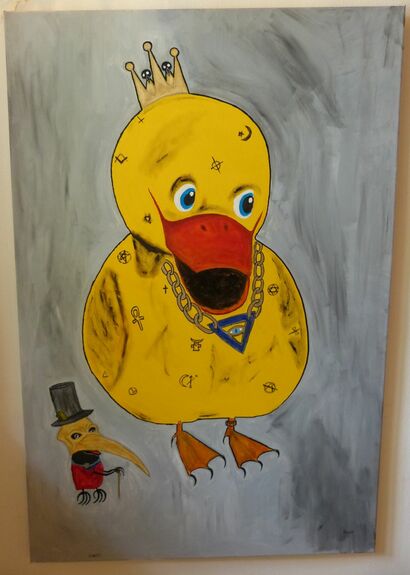 the ugly duckling - A Paint Artwork by der poeck