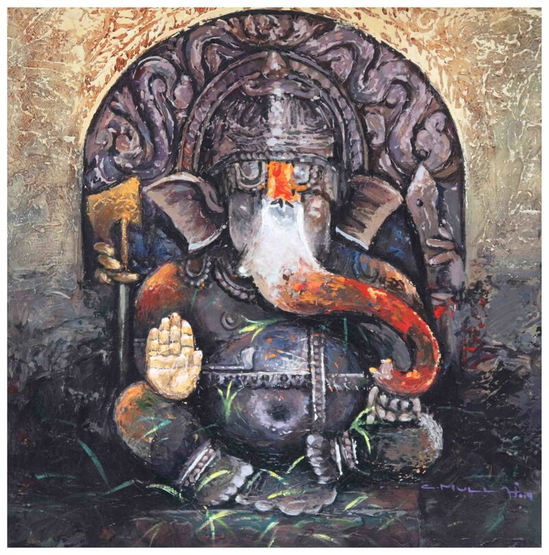 BELIEF  - a Paint by Artist Mullai Rajan 
