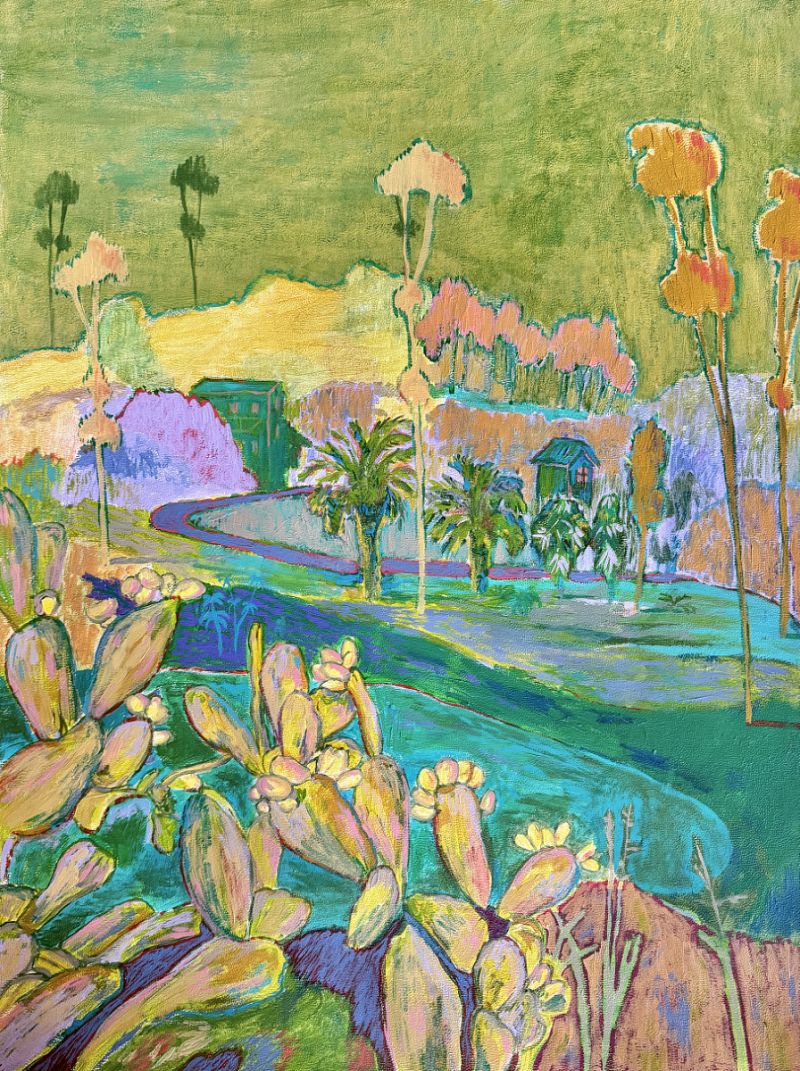 Velvet Valley - a Paintings by Jasper van den Ham