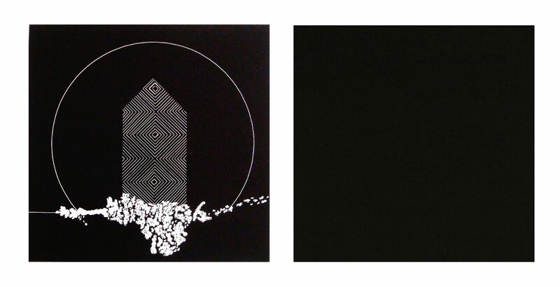 the house of the rising sun + monokrome black - a Paint by Eva Laila Hilsen