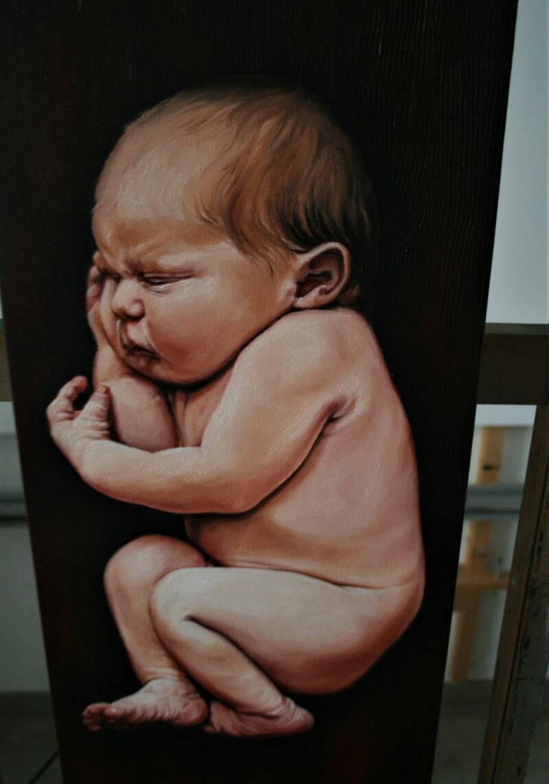 dream baby dream - a Paint by willy baeyens