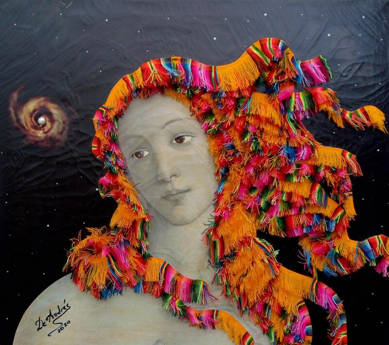 Nacimiento de Venus - a Digital Art by José Alfredo De Andrés