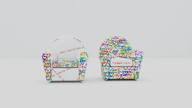 THE KINDNESS EASY CHAIR - a Art Design by Dudi