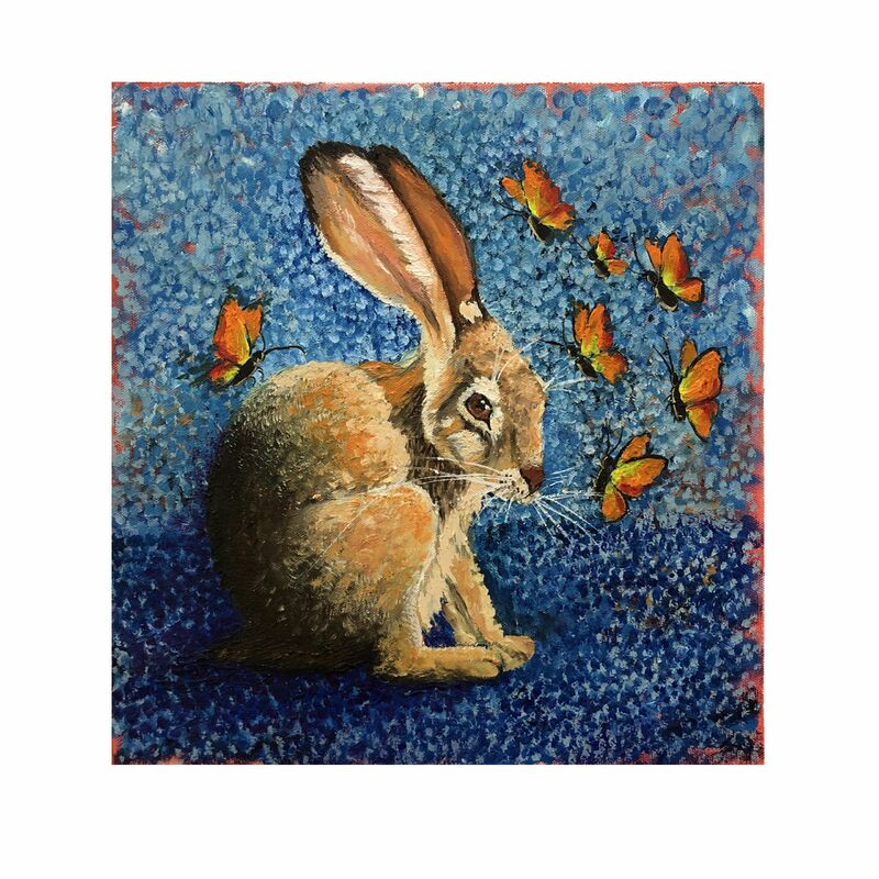 Magic Rabbit - a Paint by Elena Belous